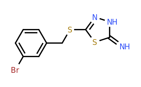 381679-10-3 | 5-((3-Bromobenzyl)thio)-1,3,4-thiadiazol-2(3h)-imine