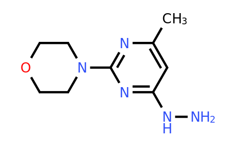 381699-83-8 | 4-(4-Hydrazinyl-6-methylpyrimidin-2-yl)morpholine
