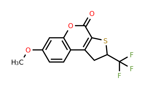 381700-17-0 | 7-Methoxy-2-(trifluoromethyl)-1,2-dihydro-4H-thieno[2,3-c]chromen-4-one