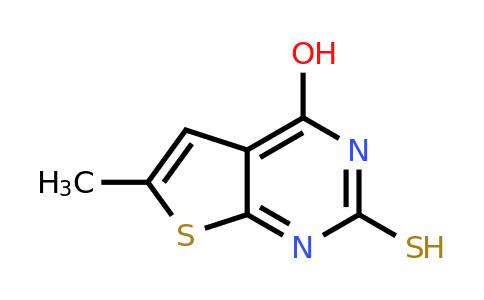 38201-63-7 | 2-Mercapto-6-methylthieno[2,3-d]pyrimidin-4-ol