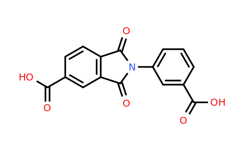 38250-60-1 | 2-(3-Carboxyphenyl)-1,3-dioxoisoindoline-5-carboxylic acid