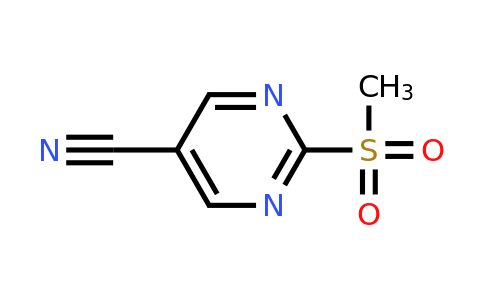 38275-50-2 | 2-(Methylsulfonyl)pyrimidine-5-carbonitrile