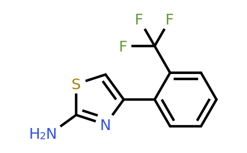 4-(2-(Trifluoromethyl)phenyl)thiazol-2-amine