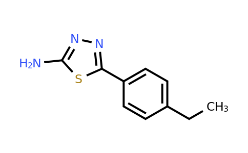 383130-78-7 | 5-(4-Ethylphenyl)-1,3,4-thiadiazol-2-amine