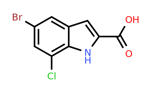 383132-31-8 | 5-Bromo-7-chloro-1H-indole-2-carboxylic acid