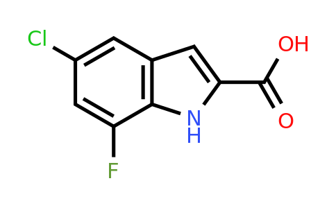 383132-37-4 | 5-Chloro-7-fluoro-1H-indole-2-carboxylic acid