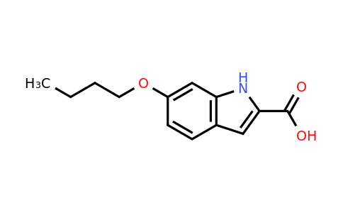 383133-76-4 | 6-Butoxy-1H-indole-2-carboxylic acid