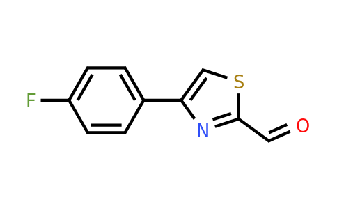 383142-69-6 | 4-(4-Fluorophenyl)thiazole-2-carbaldehyde