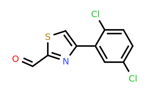 383143-05-3 | 4-(2,5-Dichlorophenyl)-1,3-thiazole-2-carbaldehyde