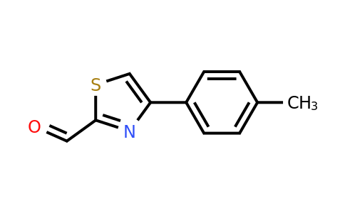 383143-86-0 | 4-(p-tolyl)thiazole-2-carbaldehyde