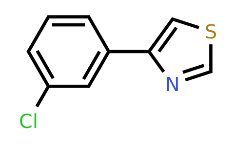 383145-27-5 | 4-(3-Chlorophenyl)thiazole