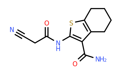 383379-31-5 | 2-(2-Cyanoacetamido)-4,5,6,7-tetrahydro-1-benzothiophene-3-carboxamide