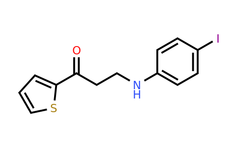 383389-75-1 | 3-((4-Iodophenyl)amino)-1-(thiophen-2-yl)propan-1-one