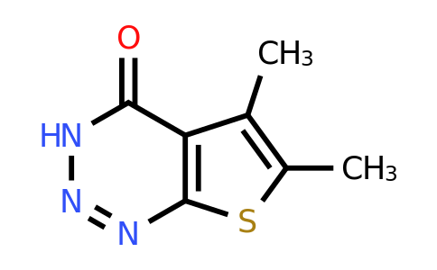 38359-85-2 | 5,6-Dimethyl-3H,4H-thieno[2,3-d][1,2,3]triazin-4-one