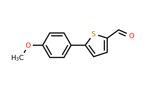 38401-67-1 | 5-(4-Methoxyphenyl)thiophene-2-carbaldehyde