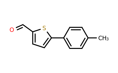 38401-68-2 | 5-(4-Methylphenyl)thiophene-2-carbaldehyde