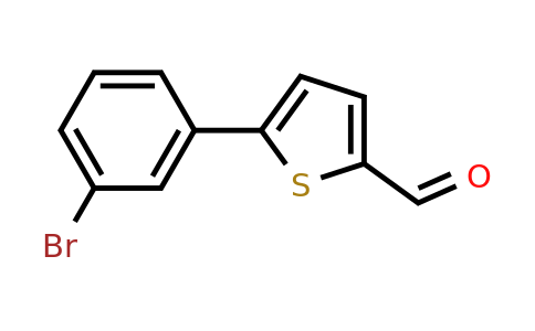 38401-72-8 | 5-(3-Bromophenyl)thiophene-2-carbaldehyde