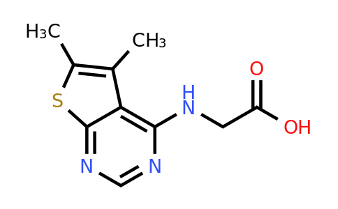 384353-04-2 | 2-({5,6-dimethylthieno[2,3-d]pyrimidin-4-yl}amino)acetic acid