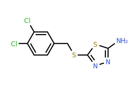 384816-41-5 | 5-((3,4-Dichlorobenzyl)thio)-1,3,4-thiadiazol-2-amine