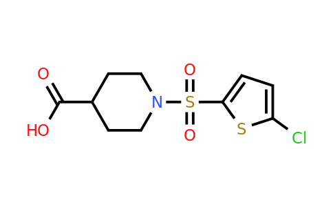 384847-76-1 | 1-((5-Chlorothiophen-2-yl)sulfonyl)piperidine-4-carboxylic acid