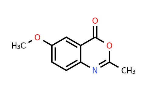 38527-50-3 | 6-Methoxy-2-methyl-4H-benzo[d][1,3]oxazin-4-one