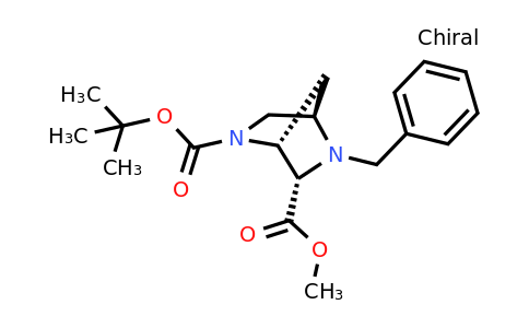 385808-55-9 | O2-tert-butyl O6-methyl (1R,4R,6S)-5-benzyl-2,5-diazabicyclo[2.2.1]heptane-2,6-dicarboxylate