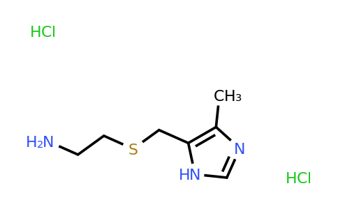 38603-72-4 | 2-(((4-Methyl-1H-imidazol-5-yl)methyl)thio)ethanamine dihydrochloride