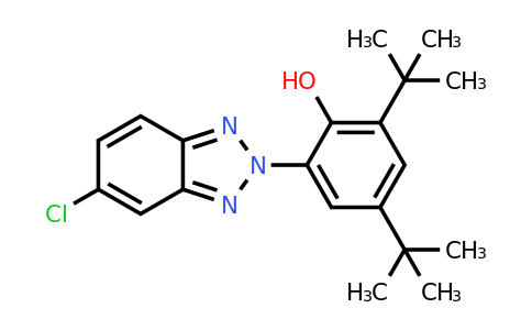 3864-99-1 | 2,4-Di-tert-butyl-6-(5-chloro-2H-benzo[d][1,2,3]triazol-2-yl)phenol