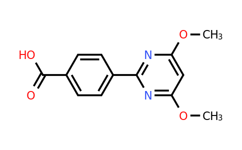 386715-40-8 | 4-(4,6-Dimethoxypyrimidin-2-yl)benzoic acid