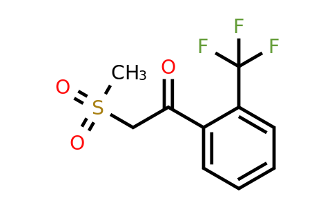 387350-34-7 | 2-(Methylsulfonyl)-1-(2-(trifluoromethyl)phenyl)ethan-1-one
