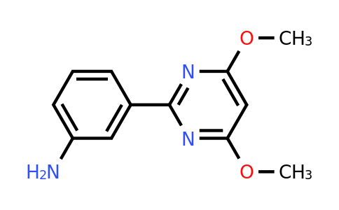 387350-84-7 | 3-(4,6-Dimethoxypyrimidin-2-yl)aniline