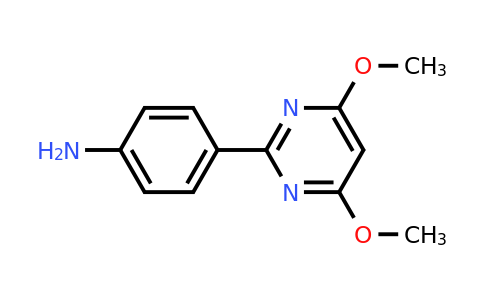 387350-86-9 | 4-(4,6-Dimethoxypyrimidin-2-yl)aniline