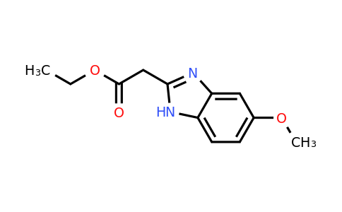 38786-59-3 | Ethyl (5-methoxy-1h-benzimidazol-2-yl)acetate