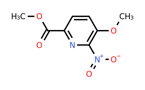 390816-44-1 | Methyl 5-methoxy-6-nitropicolinate