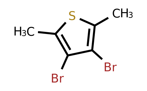39129-54-9 | 3,4-Dibromo-2,5-dimethylthiophene