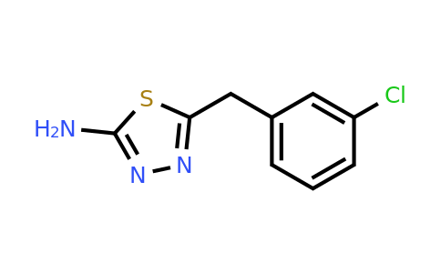 39181-49-2 | 5-[(3-chlorophenyl)methyl]-1,3,4-thiadiazol-2-amine