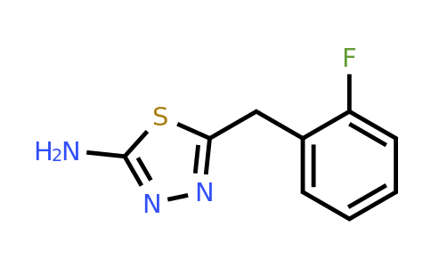 39181-53-8 | 5-[(2-fluorophenyl)methyl]-1,3,4-thiadiazol-2-amine