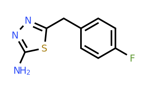 39181-55-0 | 5-[(4-fluorophenyl)methyl]-1,3,4-thiadiazol-2-amine