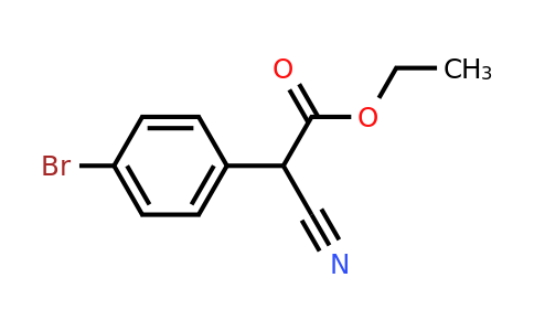39266-22-3 | Ethyl 2-(4-bromophenyl)-2-cyanoacetate