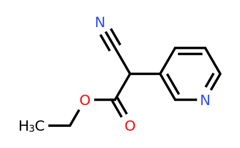 39266-24-5 | Ethyl 2-cyano-2-pyridin-3-yl-acetate