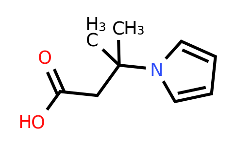 395090-68-3 | 3-Methyl-3-(1H-pyrrol-1-yl)butanoic acid