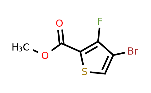 395664-56-9 | Methyl 4-bromo-3-fluorothiophene-2-carboxylate