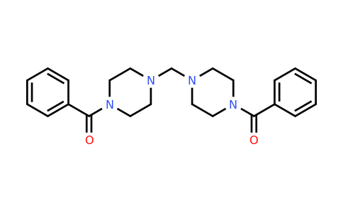 1-Benzoyl-4-[(4-benzoylpiperazin-1-yl)methyl]piperazine