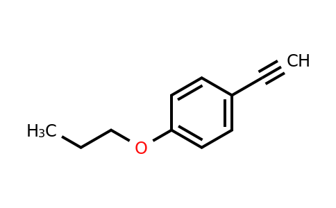 39604-97-2 | 1-Ethynyl-4-propoxybenzene
