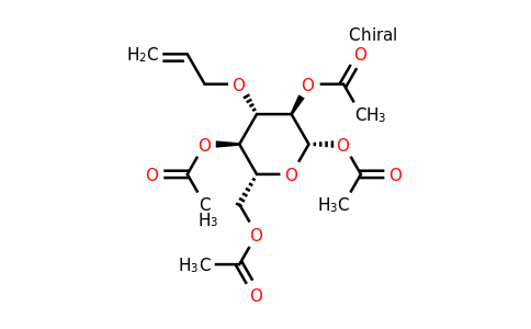 1,2,4,6-Tetra-O-acetyl-3-O-allyl-β-D-glucopyranose