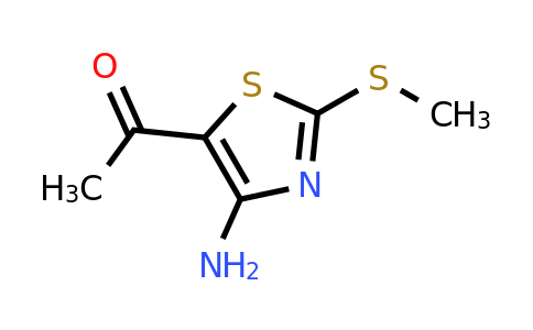39736-26-0 | 1-[4-Amino-2-(methylthio)-5-thiazolyl]ethanone