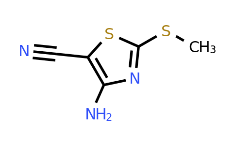 39736-28-2 | 4-Amino-2-(methylthio)thiazole-5-carbonitrile