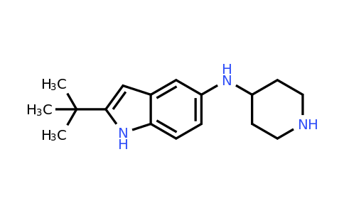 397842-07-8 | 2-(Tert-butyl)-N-(piperidin-4-yl)-1H-indol-5-amine