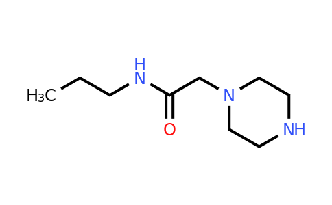 2-(Piperazin-1-yl)-N-propylacetamide