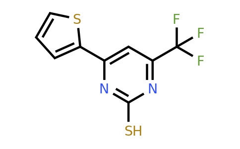 398996-45-7 | 4-(Thiophen-2-yl)-6-(trifluoromethyl)pyrimidine-2-thiol